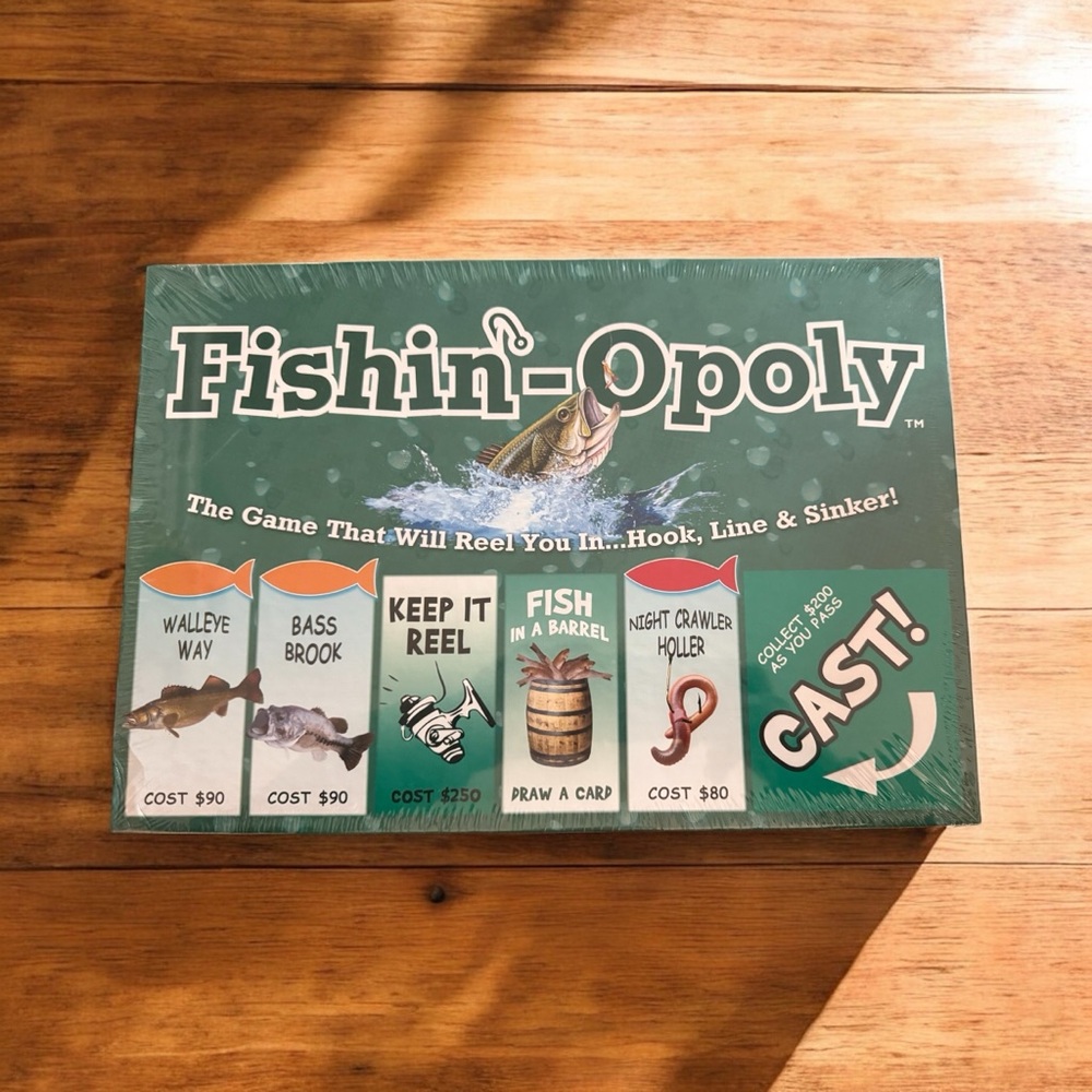 Fishin-Opoly Board Game